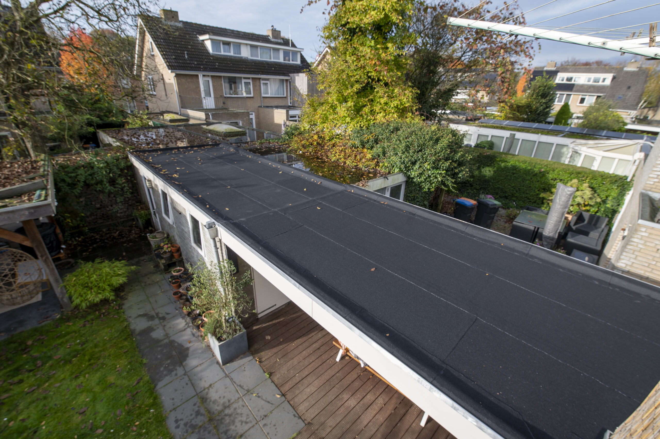 Dakbedekking voor plat dak